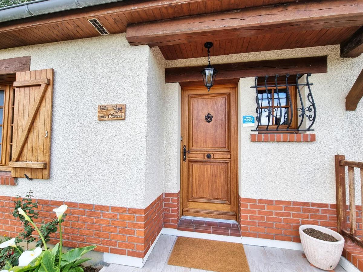La Villa Aux Oliviers Eu (Seine-Maritime) Kültér fotó